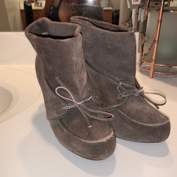 Two pairs of suede heels Michael Kors farylrobin - Picture 4 of 11